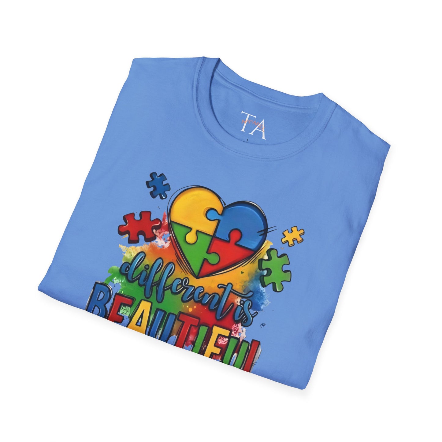 Autism Awareness Different is Beautiful T-Shirt