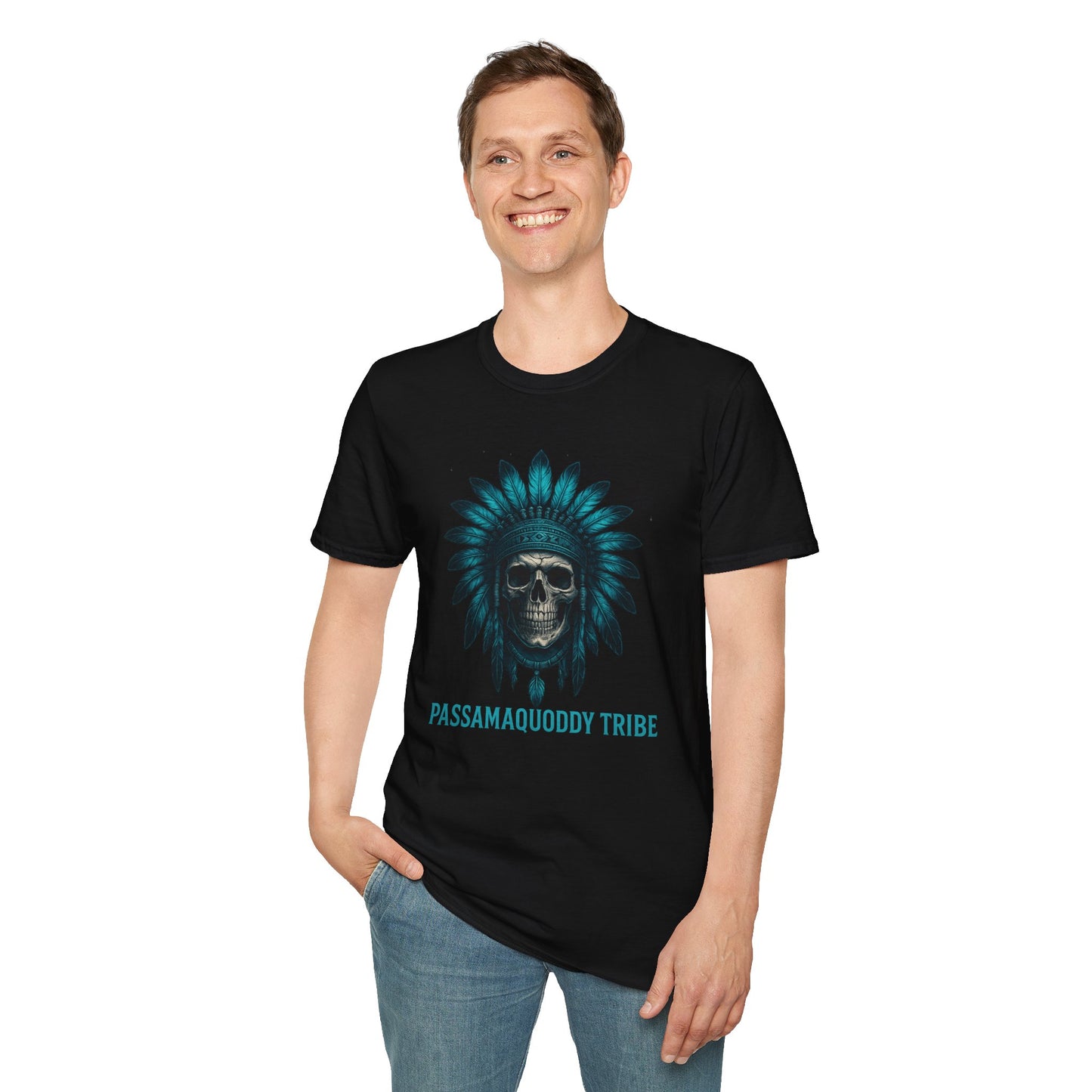 Tribal Graphic T-Shirt - Passamaquoddy Tribe Design5, Gift for Adventurers