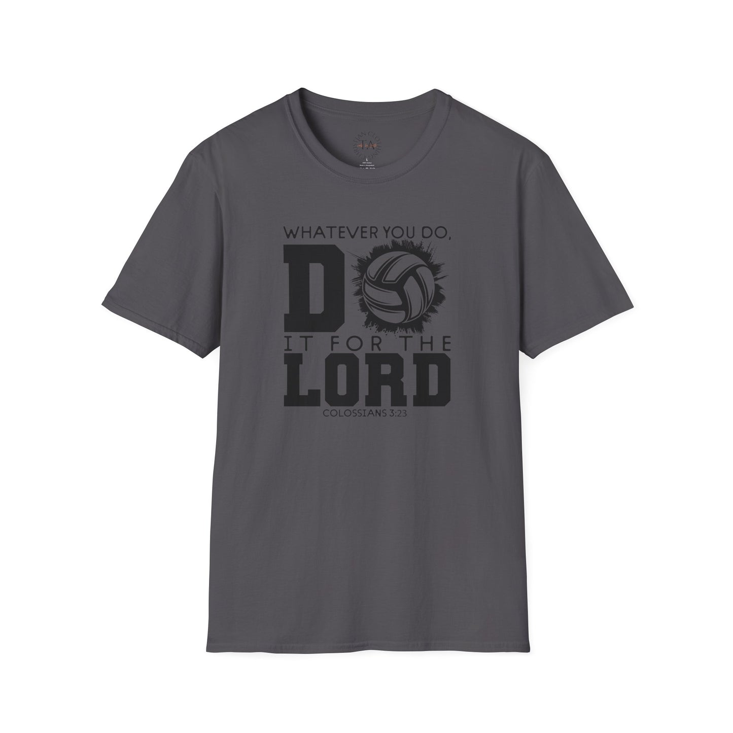 Volleyball Christian Unisex T-Shirt - Do it for the Lord