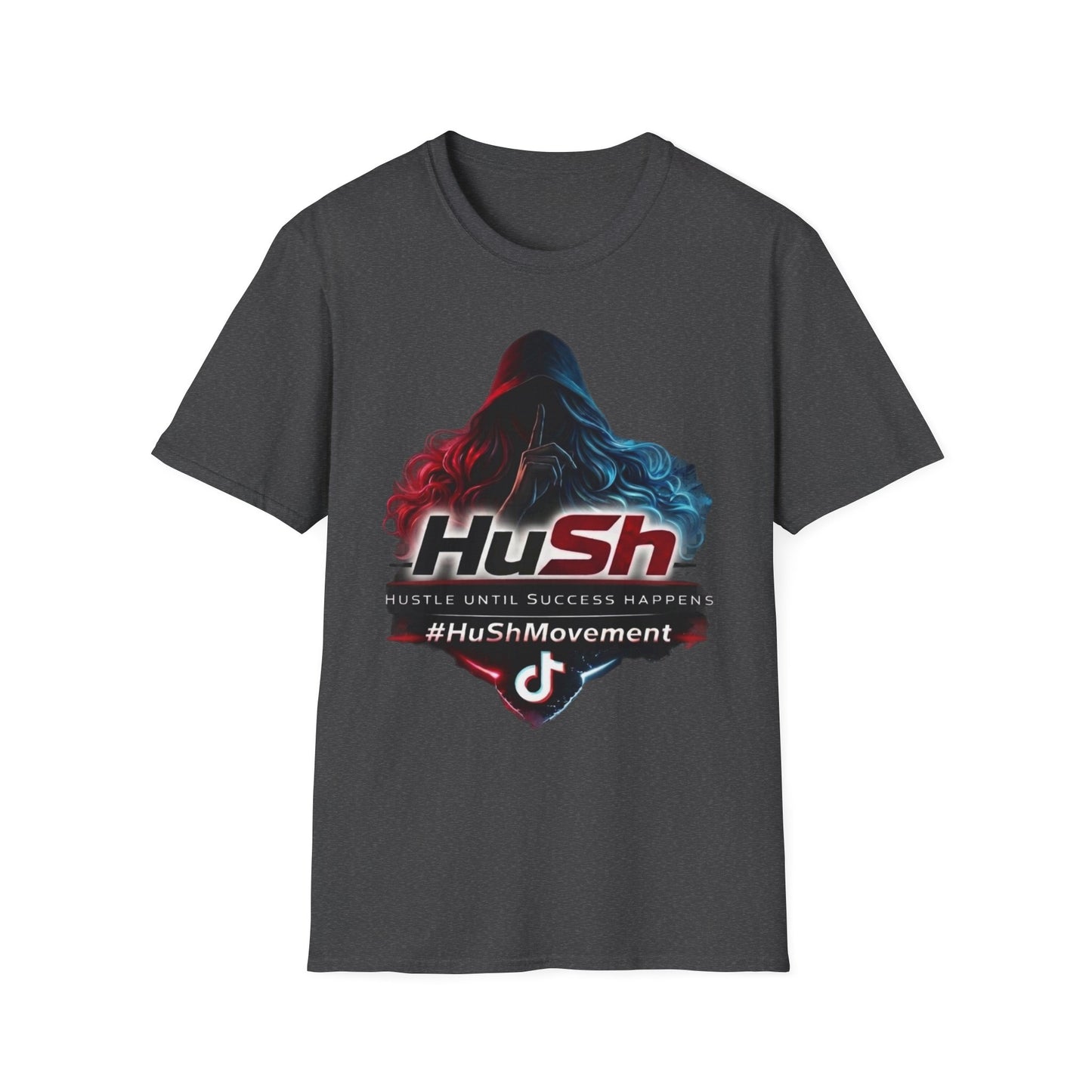 #HuSh Movement feminine Logo T-Shirt | Hustle Until Success Happens