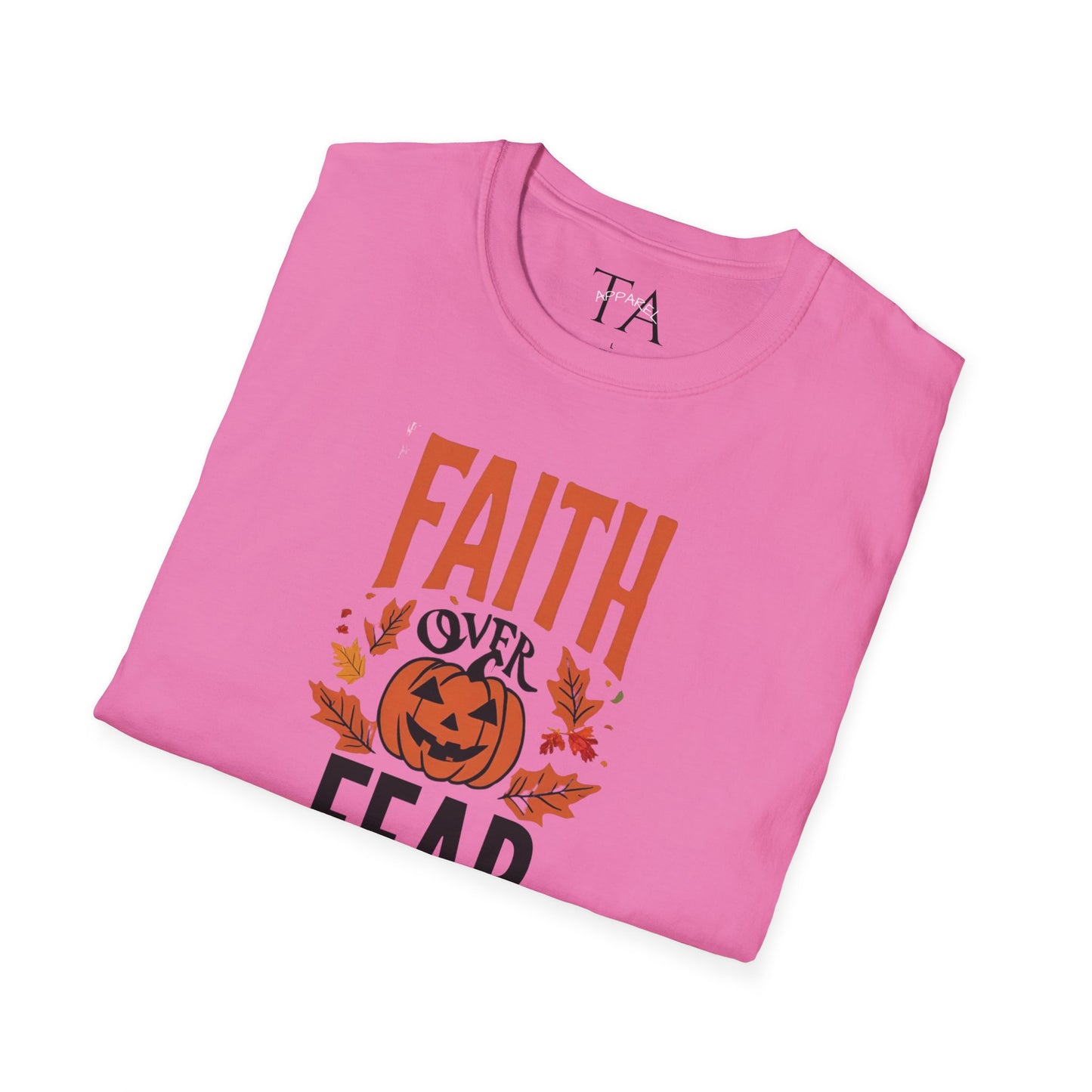 Faith Inspired Halloween T-Shirt "Faith Over Fear"