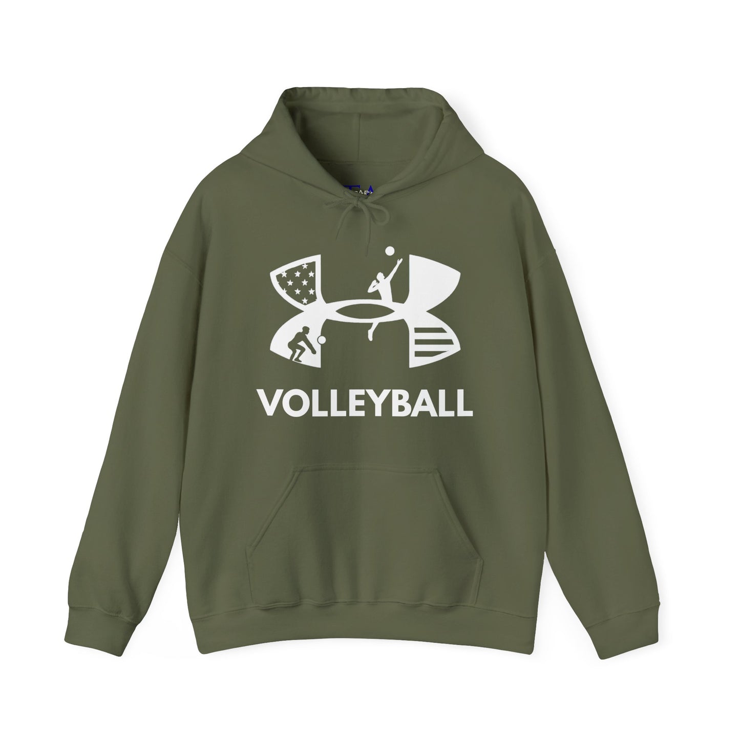 Volleyball Graphic Hoodie - Perfect for Players & Fans