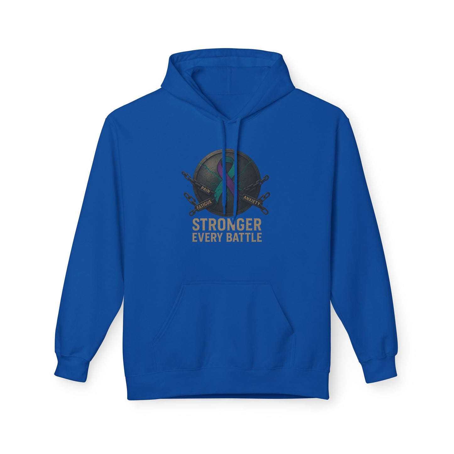 Fragile X Empowering Strength Hoodie - Unisex Midweight Softstyle Fleece, Casual Wear, Motivational Gift, Workout Fashion, Everyday Comfort