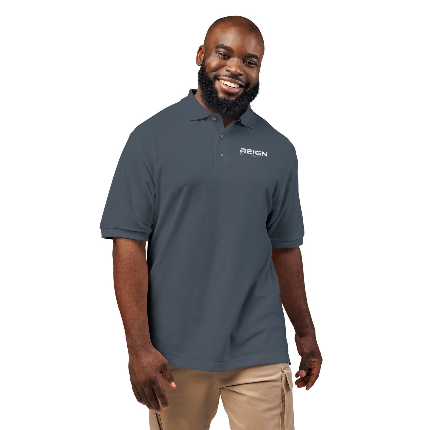 Reign Volleyball Embroidered Polo Shirt - Customizable