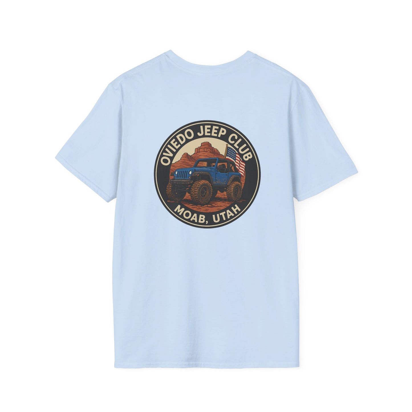 Oviedo Jeep Club Adventure Jeep Club Softstyle Unisex Tee