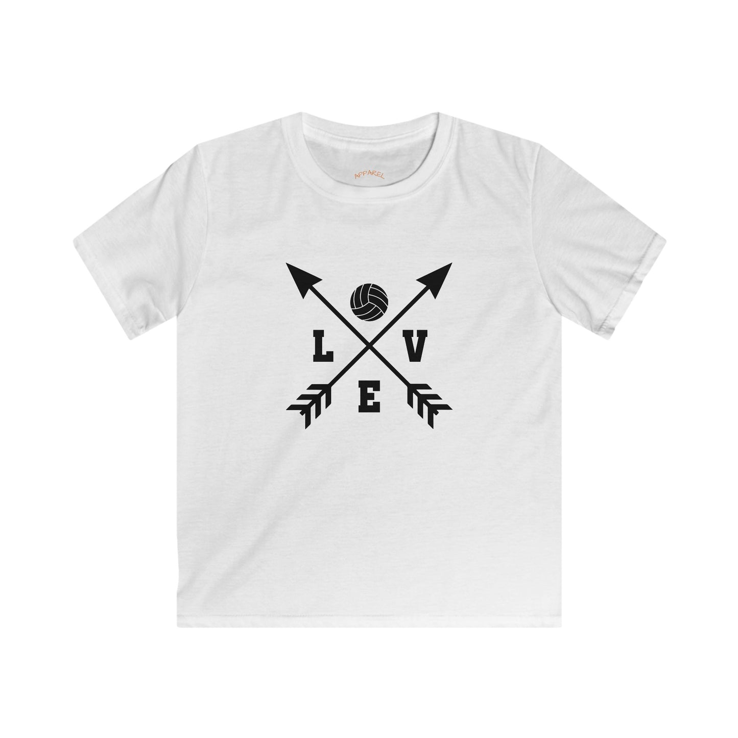 Volleyball Kids Tee - Love Arrow