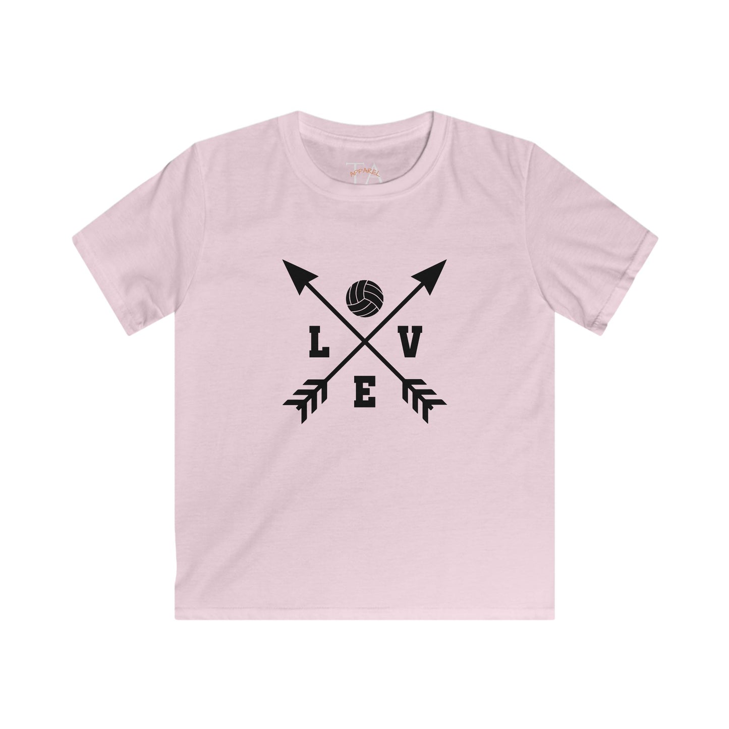 Volleyball Kids Tee - Love Arrow