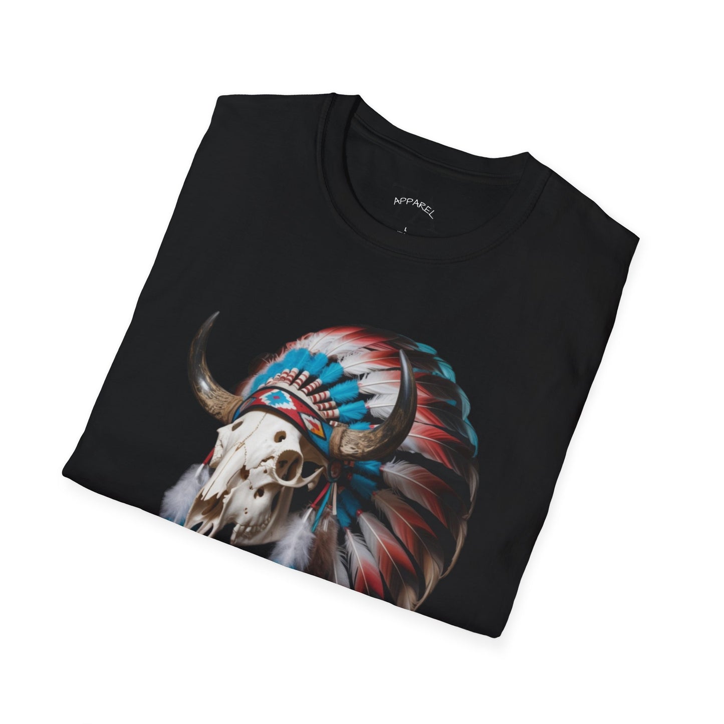 Native American Tribal Skull T-Shirt