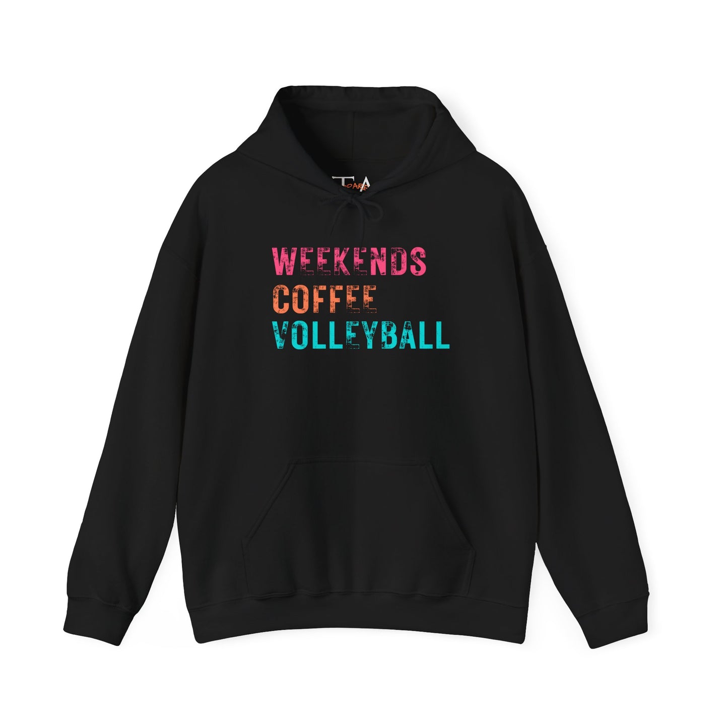 Weekend Vibes Hoodie - Unisex Pullover Sweatshirt