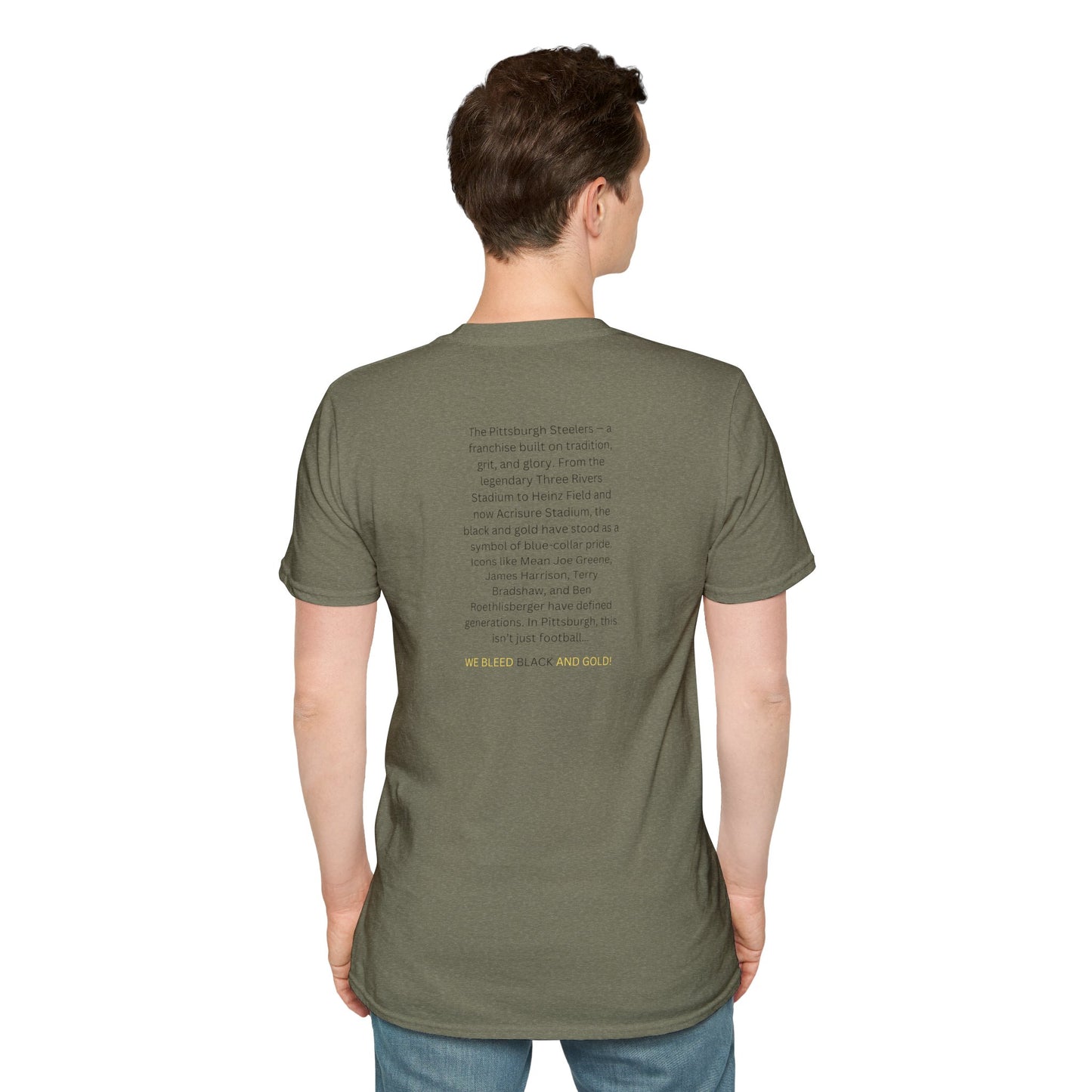 Bold Football Helmet Unisex T-Shirt | Sports Fan Tee
