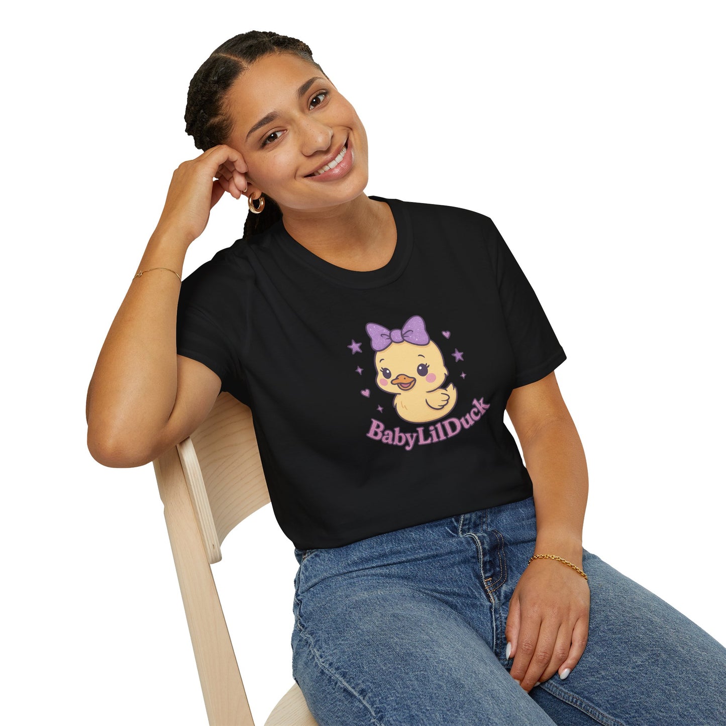 BabyLilDuck Unisex T-Shirt, Cute Animal Tee, Baby Shower Gift, Birthday Outfit