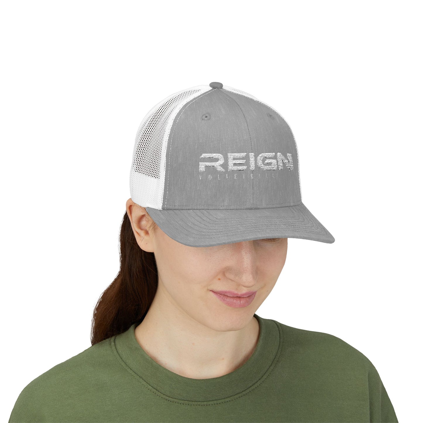Reign Volleyball Design Stylish Snapback Cap for Volleyball Fans and Athletes