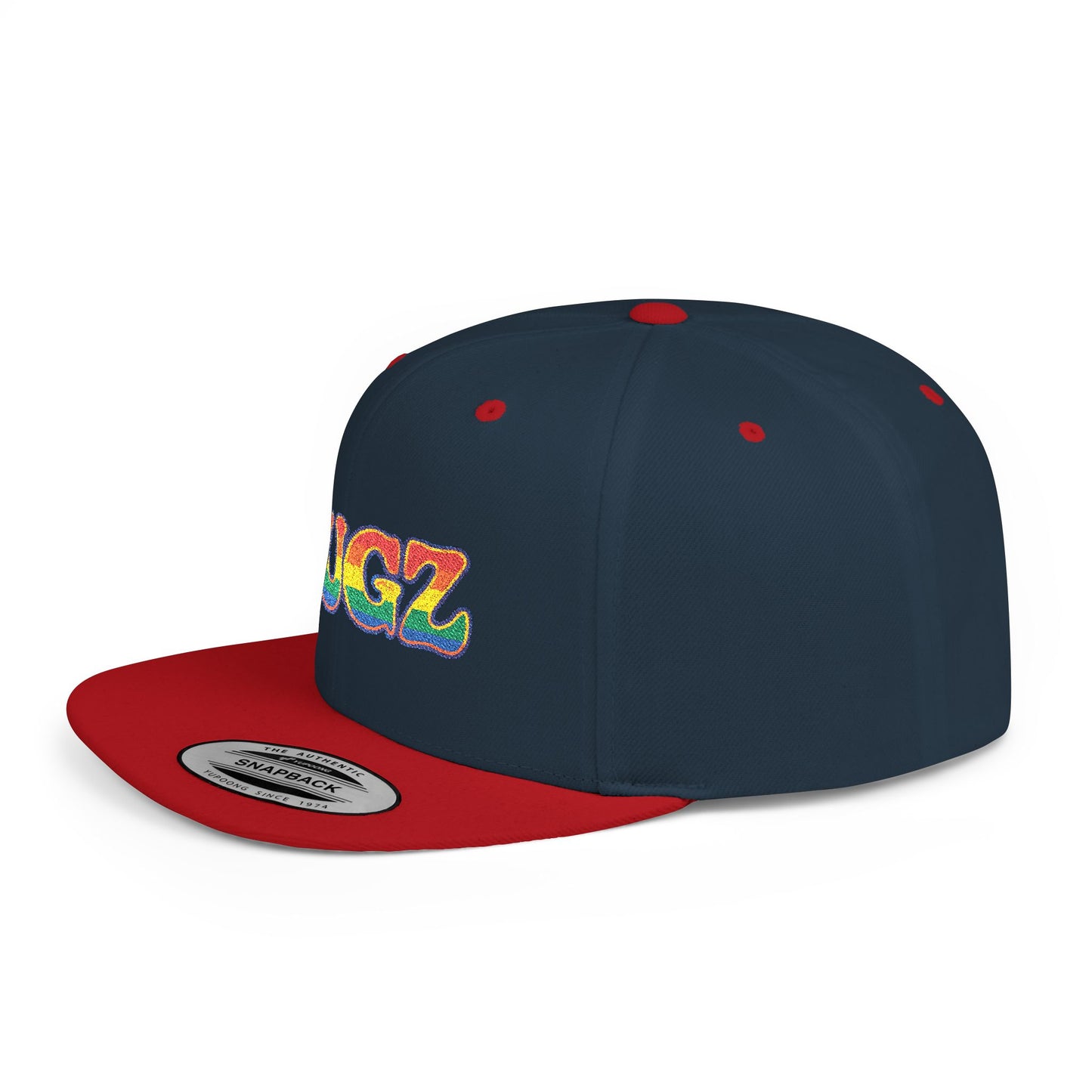 NUGZ Flat Bill Snapback | Trendy Festival Cap