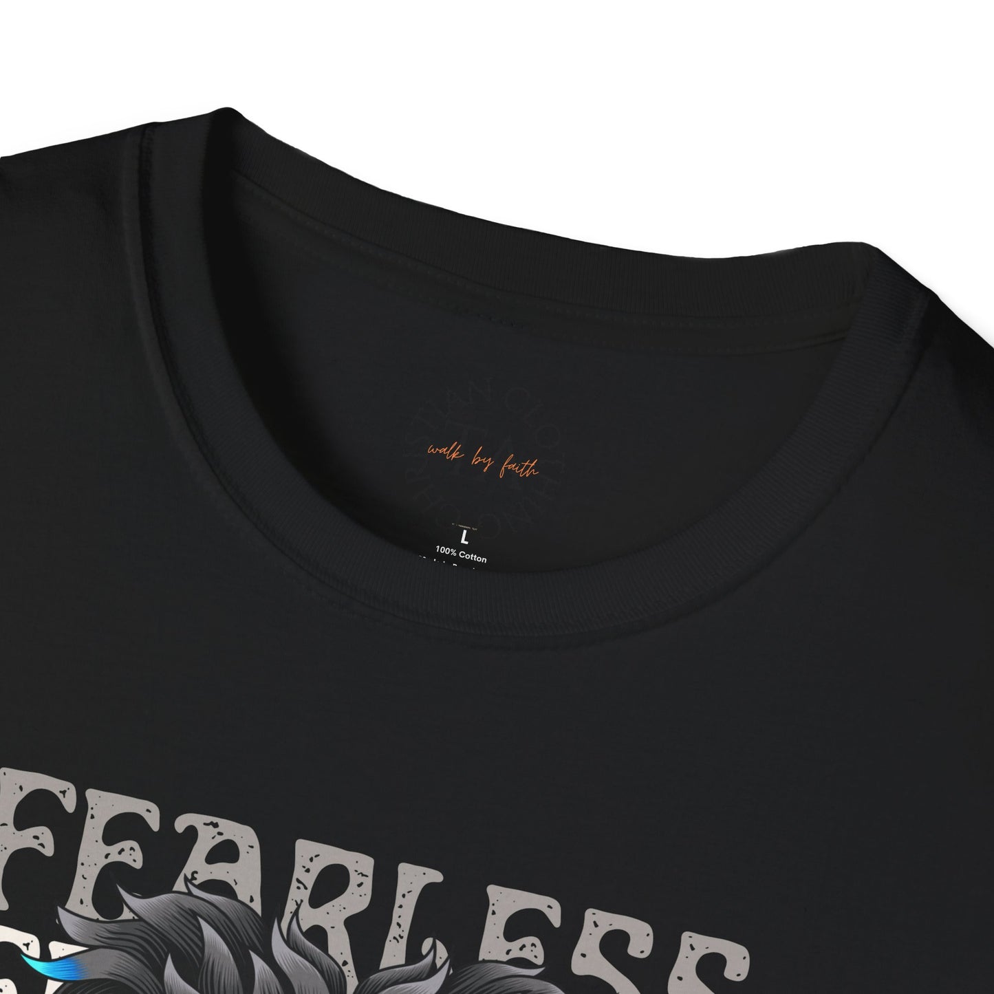 Fearless Lion Volleyball T-Shirt | Unisex Softstyle Tee