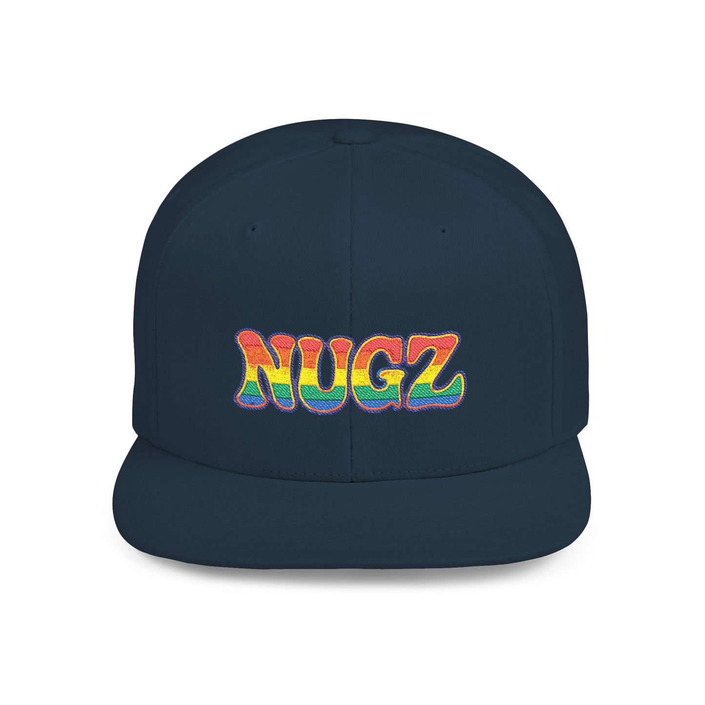 NUGZ Flat Bill Snapback | Trendy Festival Cap