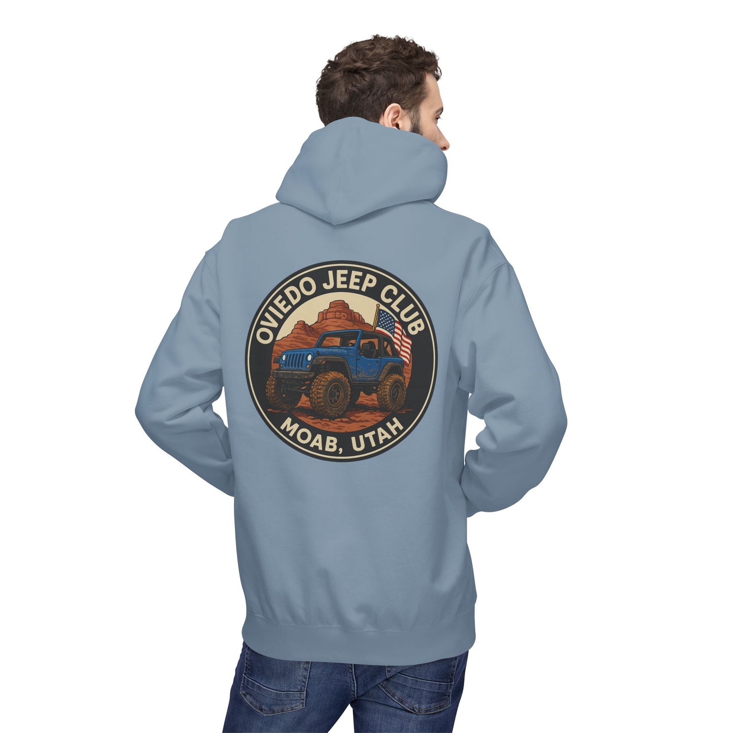 Oviedo Jeep Club Hoodie Off-Road Adventure Apparel Gift