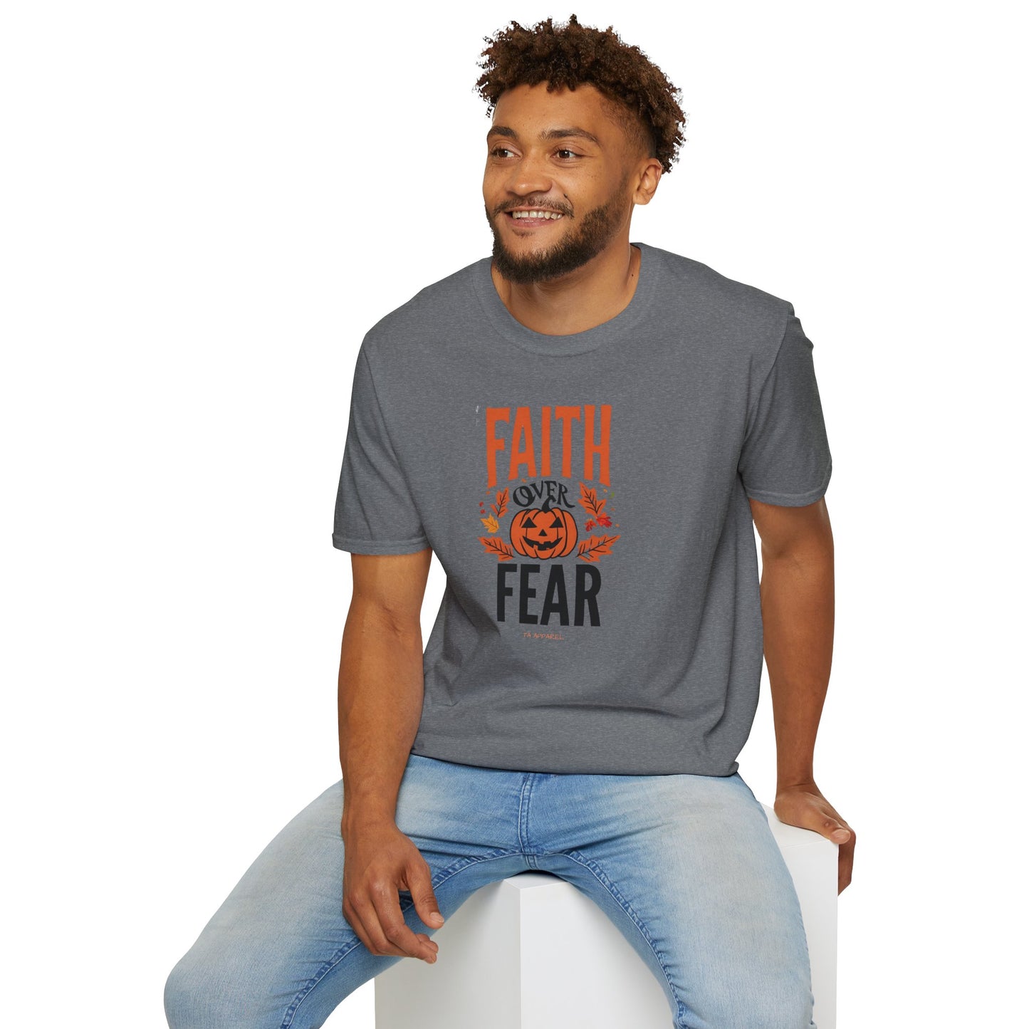 Faith Inspired Halloween T-Shirt "Faith Over Fear"