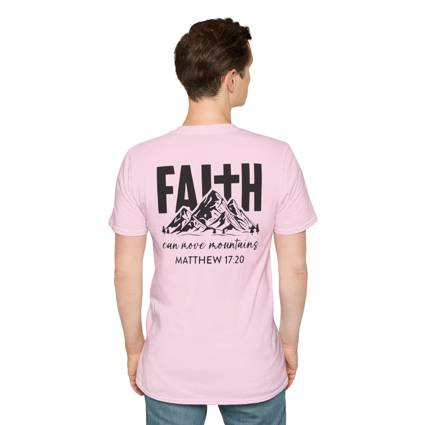 Faith-Inspired Unisex T-Shirt - Motivational Tee - Faith Can Move Mountains