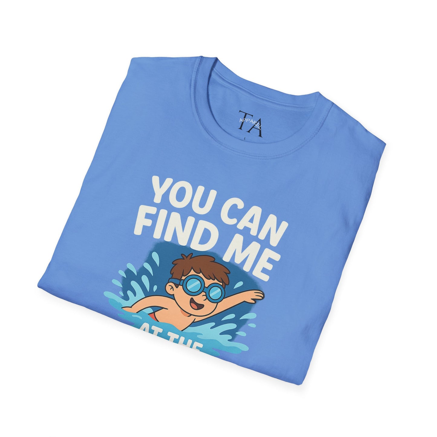 Kids Summer Pool Tee, Fun Tee for Boys, Kids Fashion, Summer Apparel, Pool Party Shirt, Swimwear Gift