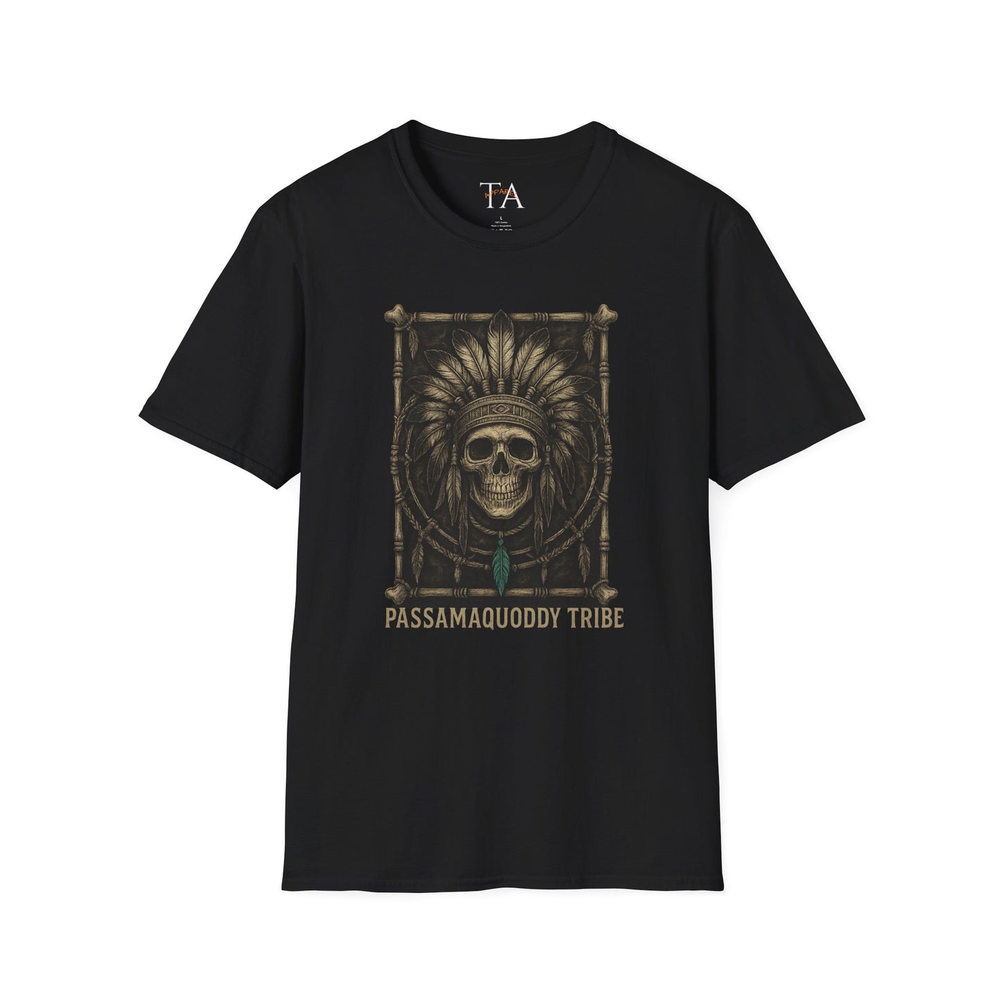 Tribal Graphic T-Shirt - Passamaquoddy Tribe Design8, Gift for Adventurers