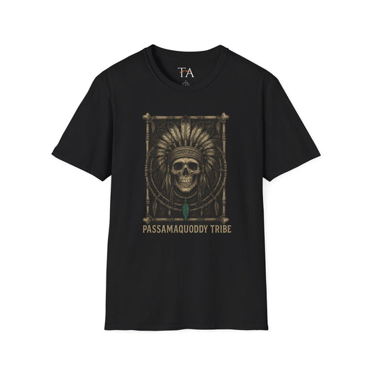 Tribal Graphic T-Shirt - Passamaquoddy Tribe Design8, Gift for Adventurers