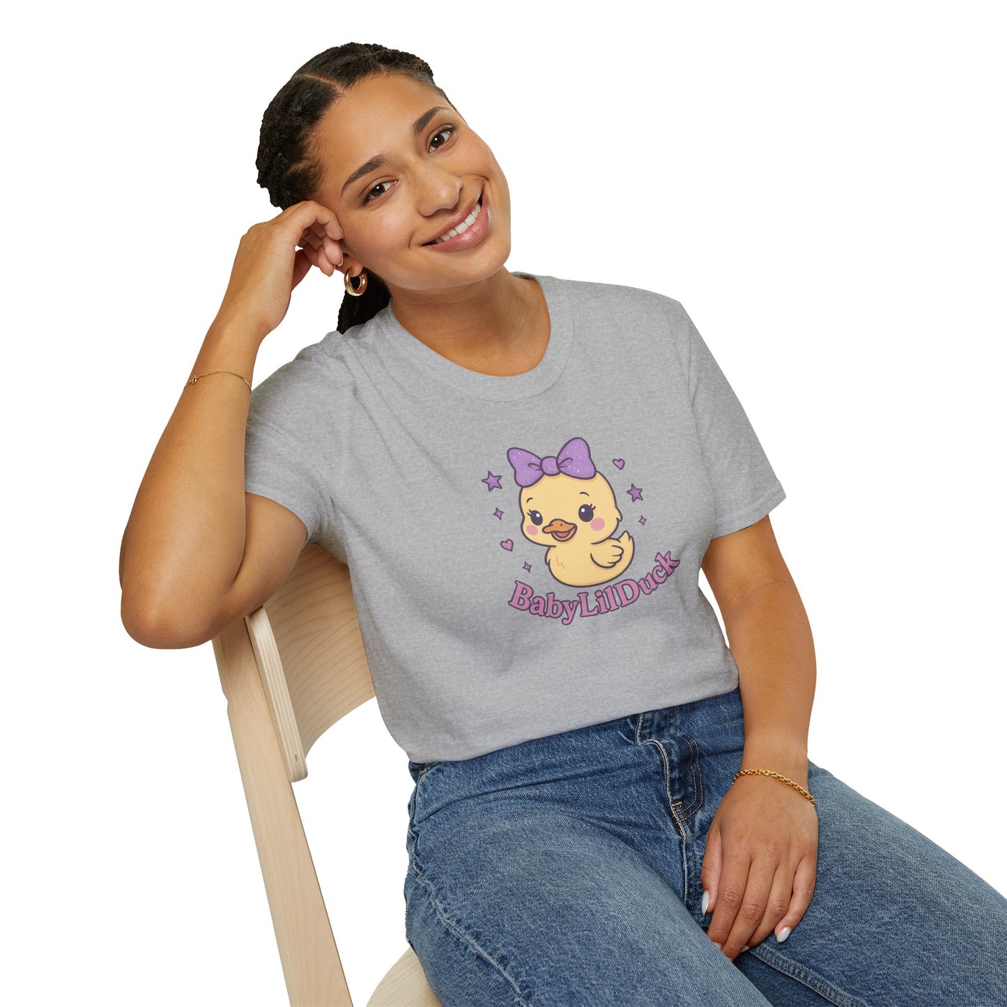 BabyLilDuck Unisex T-Shirt, Cute Animal Tee, Baby Shower Gift, Birthday Outfit