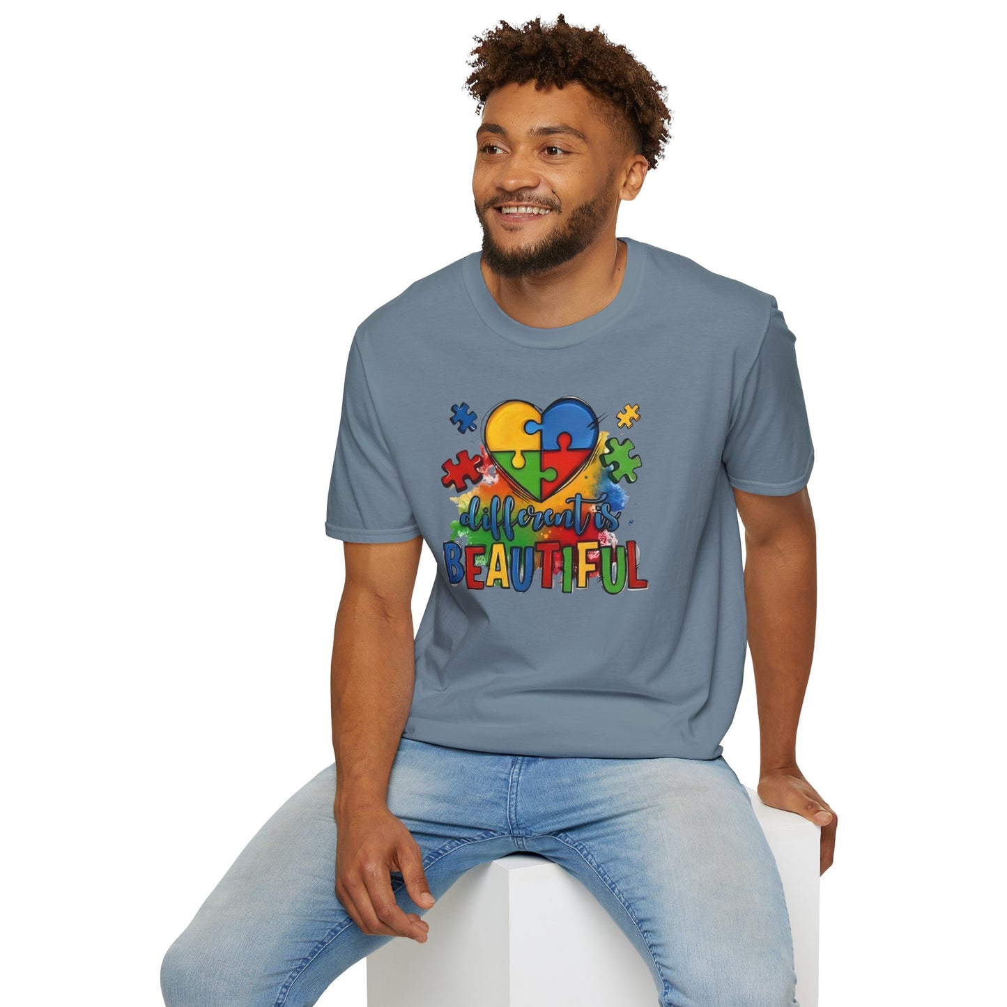 Autism Awareness Different is Beautiful T-Shirt