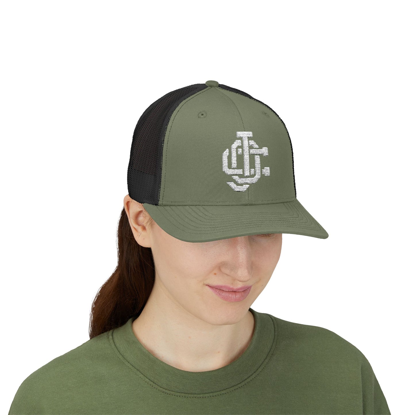 Oviedo Jeep Club Logo - Snapback Trucker Cap - Outdoor Fun Adjustable Hat