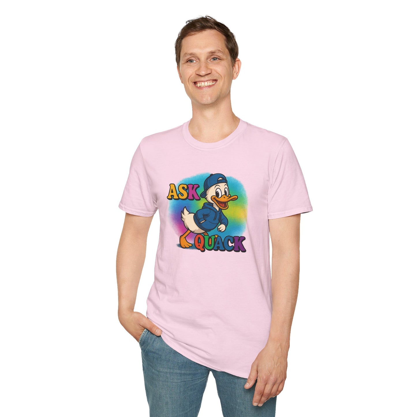Ask Quack Quirky Duck Humor T-Shirt