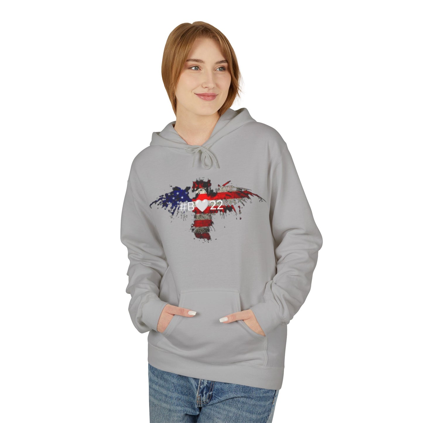 #B🤍22 Veterans Lives Matter Unisex - Fleece Hoodie