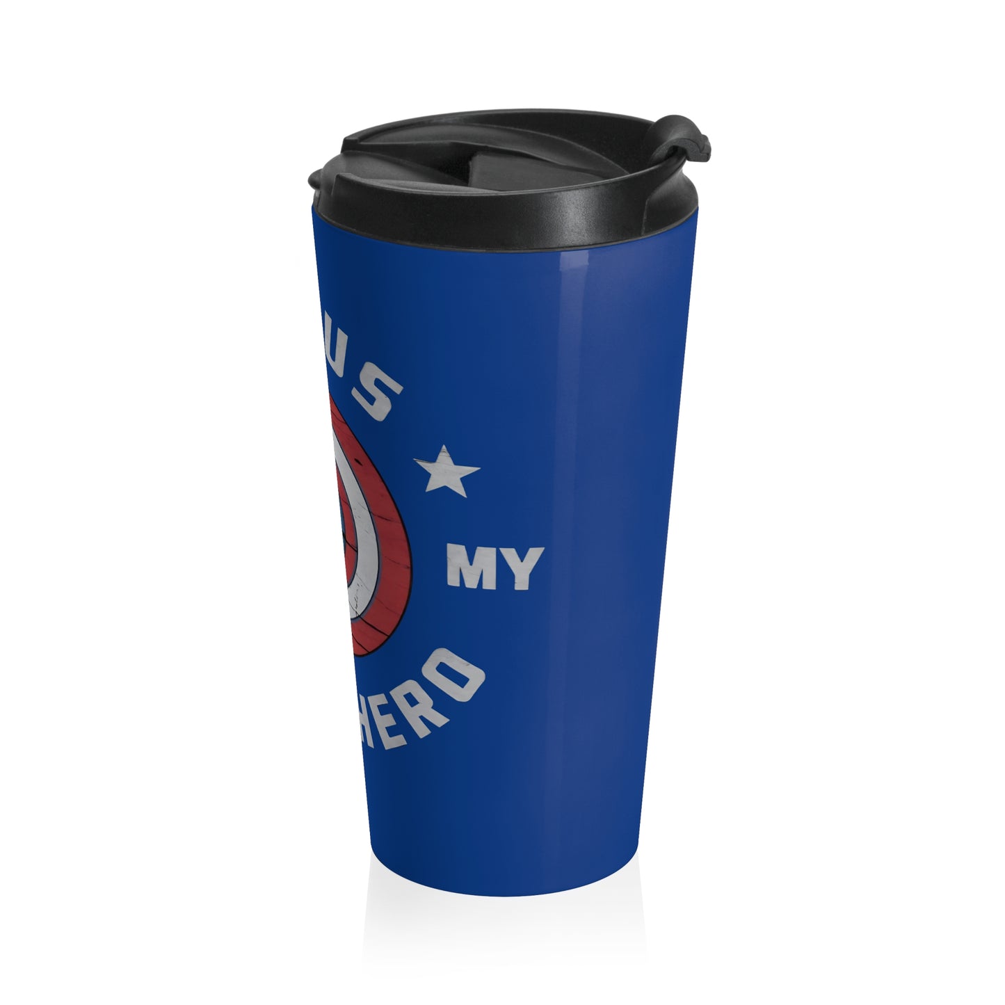 Travel Mug - Jesus is My Superhero Stainless Steel - | Christian Coffee Cup, Gift for Pastor, Travel Mug for Religious Inspiration, Bible [...]