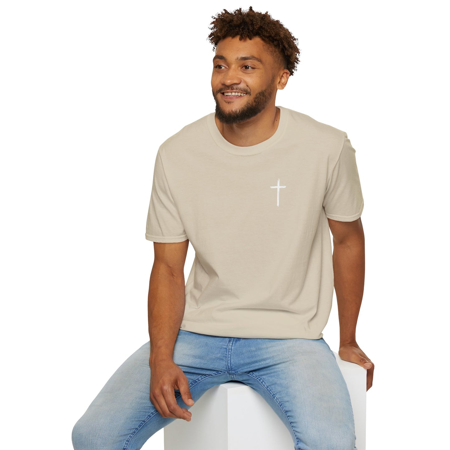 Faith-Inspired T-Shirt with Isaiah 41:10 Design - Customizable