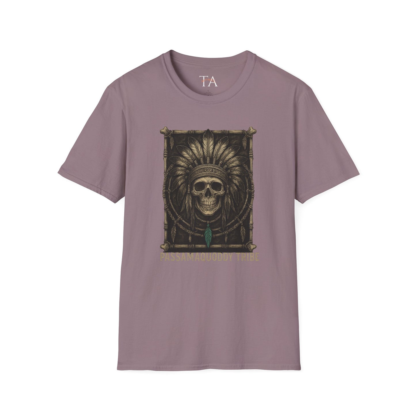 Tribal Graphic T-Shirt - Passamaquoddy Tribe Design8, Gift for Adventurers