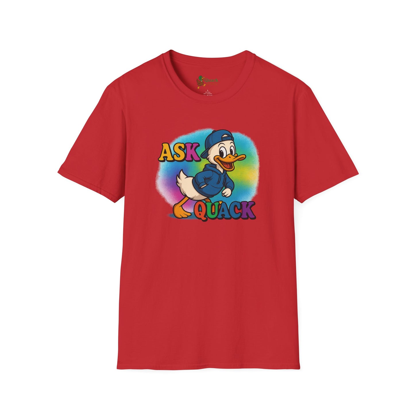 Ask Quack Quirky Duck Humor T-Shirt