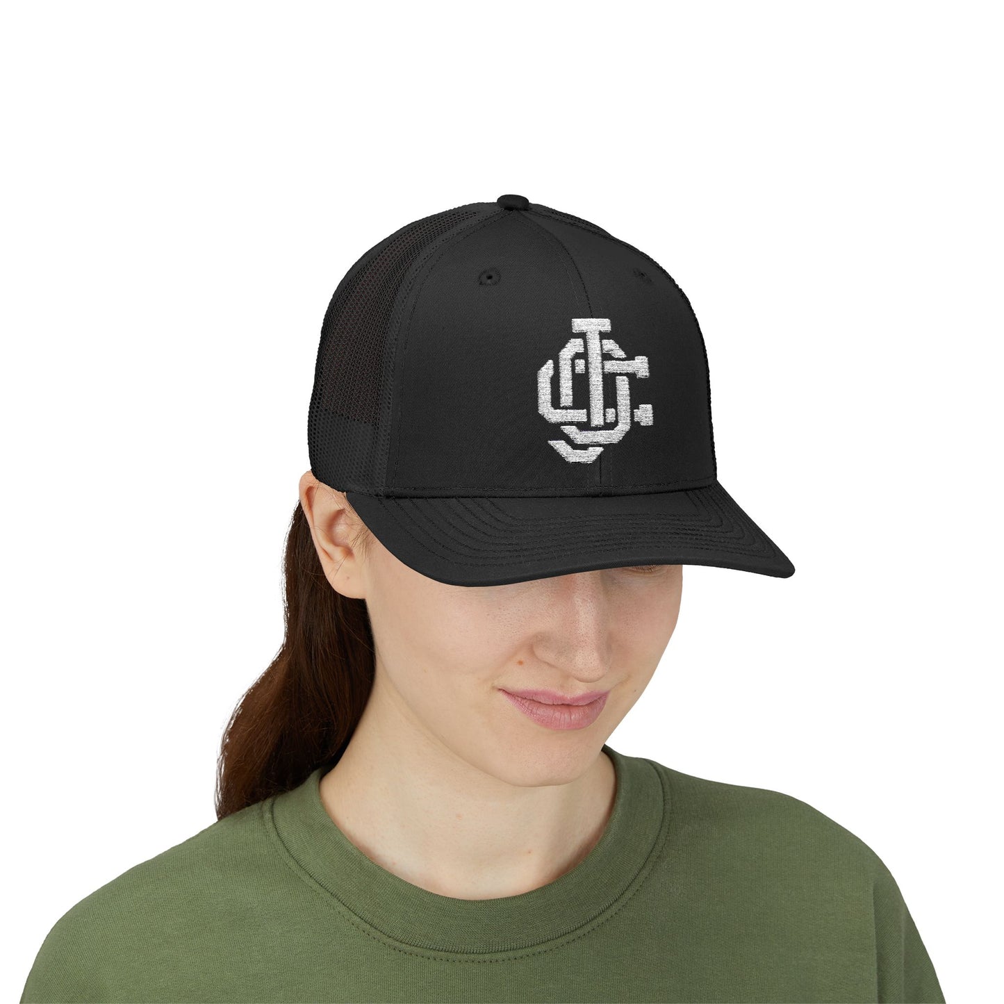 Oviedo Jeep Club Logo - Snapback Trucker Cap - Outdoor Fun Adjustable Hat