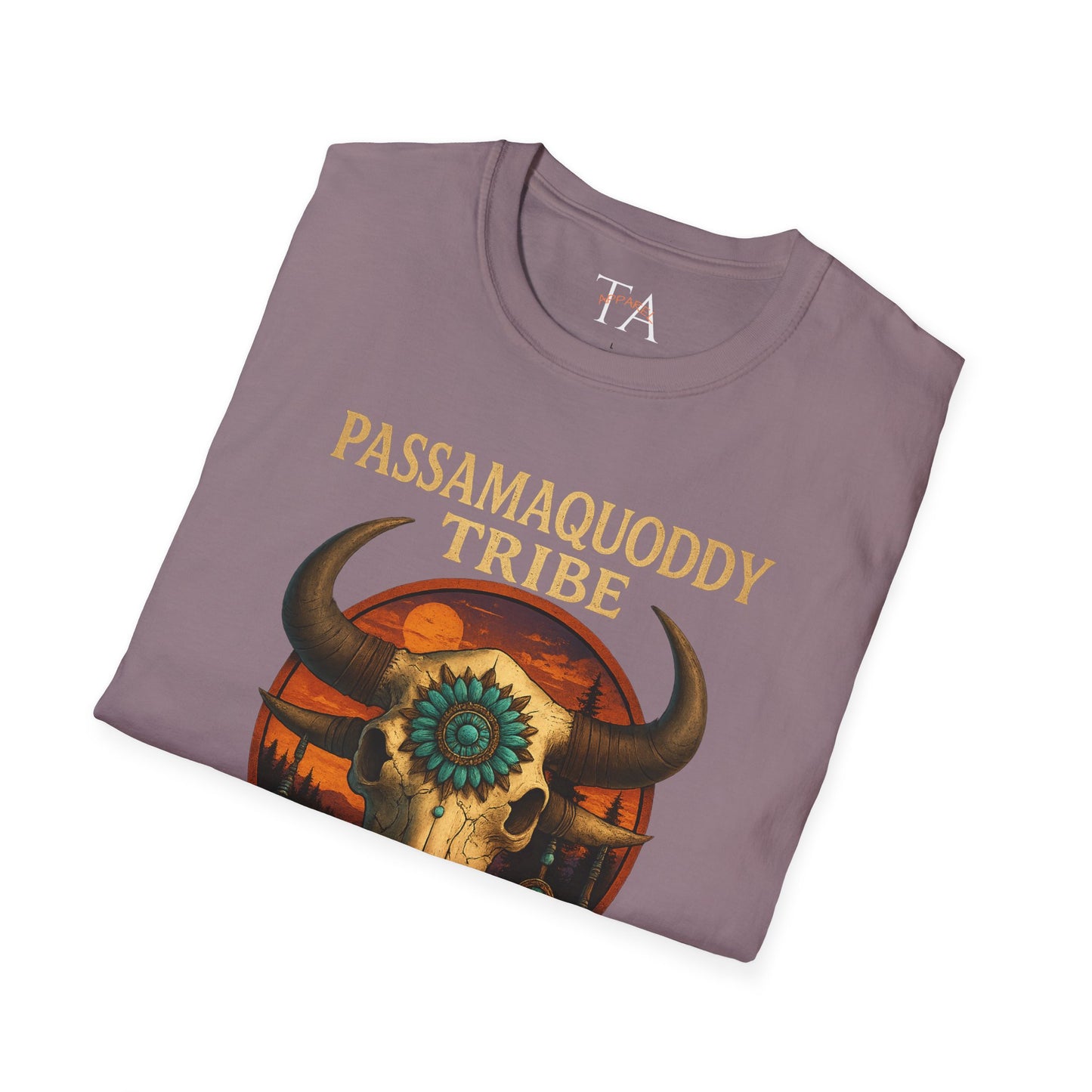 Tribal Graphic T-Shirt - Passamaquoddy Tribe Design2, Gift for Adventurers