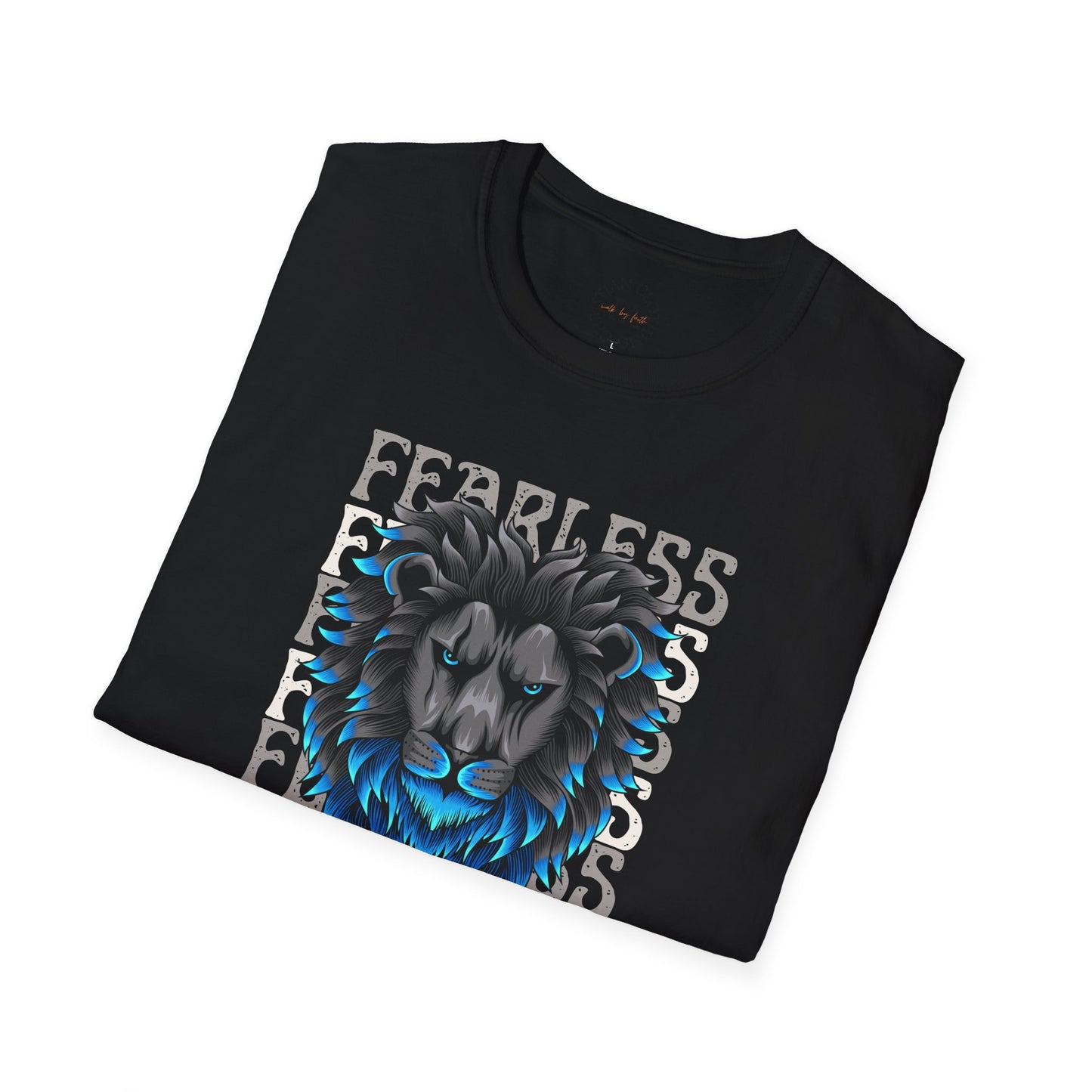 Fearless Lion Volleyball T-Shirt | Unisex Softstyle Tee