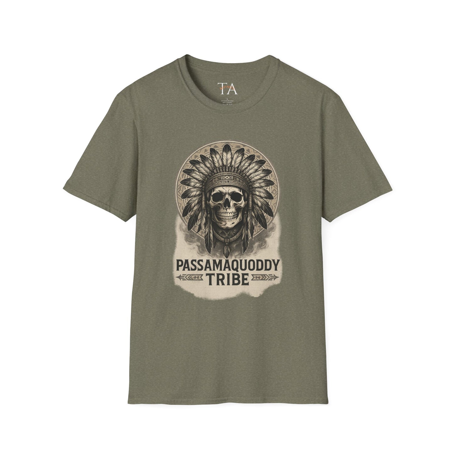 Tribal Graphic T-Shirt - Passamaquoddy Tribe Design9, Gift for Adventurers