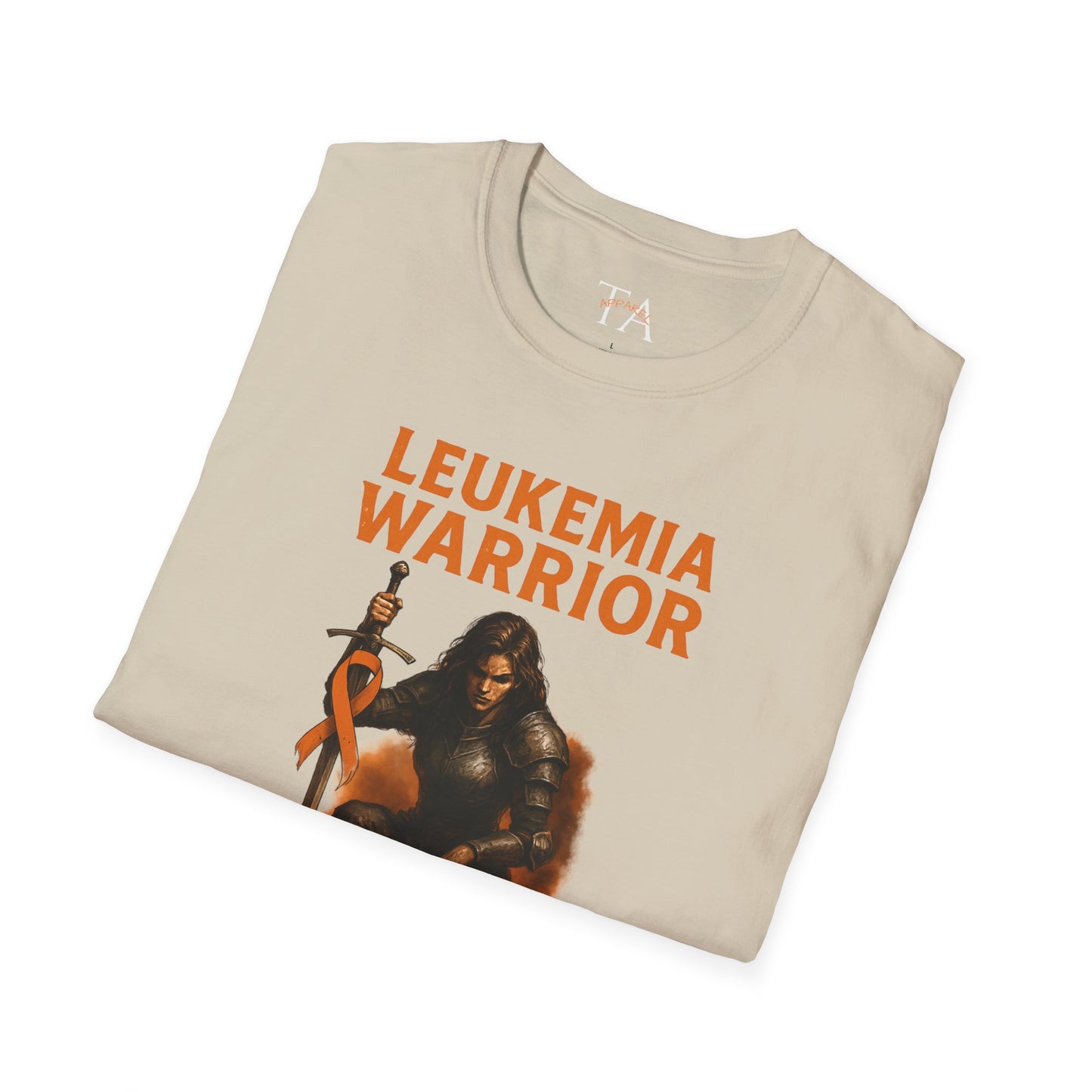 Leukemia Warrior T-Shirt - Unisex Softstyle Tee - Unbreakable, Unshakable, Unstoppable