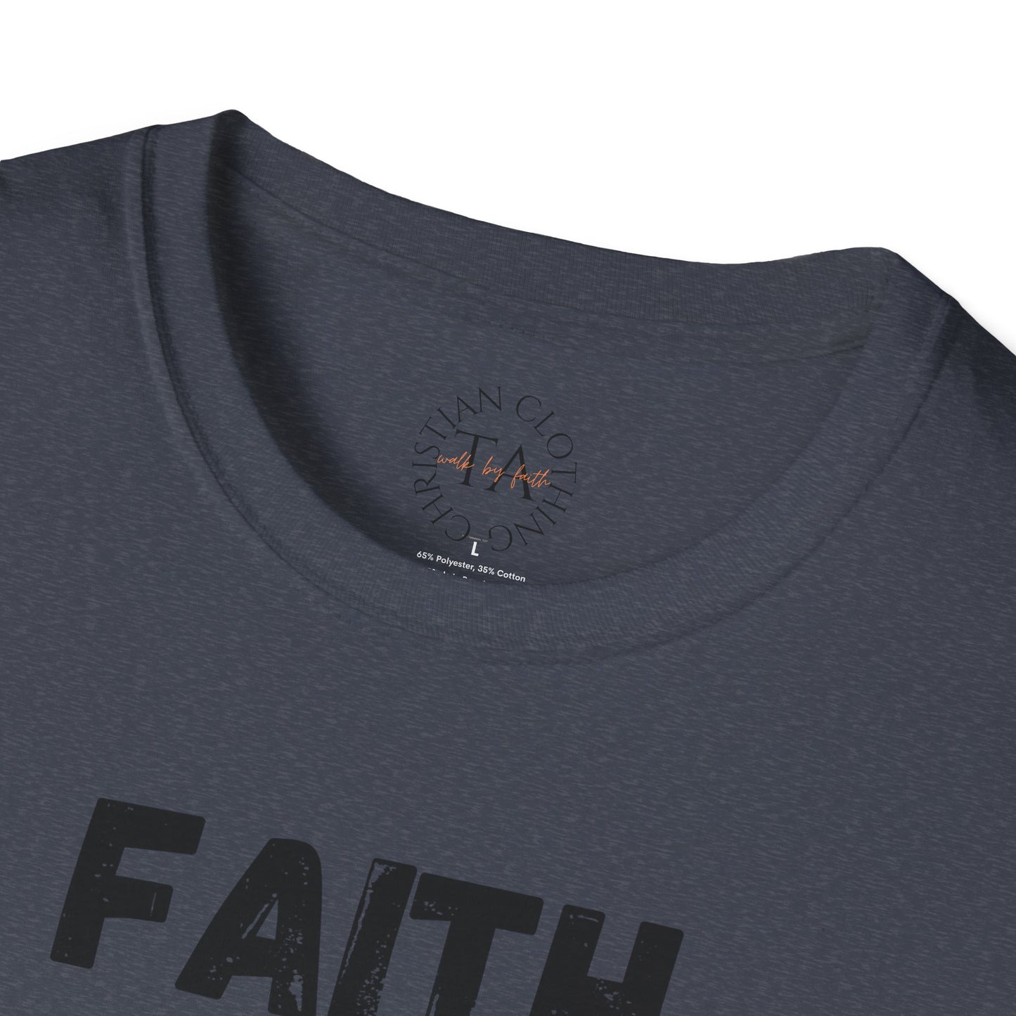 Faith Inspired Unisex T-Shirt - Faith Over Fear Design