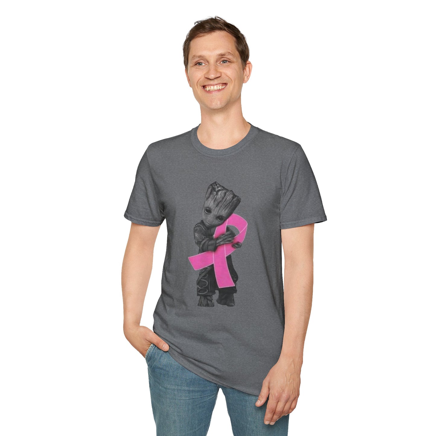 Breast Cancer Awareness Unisex T-Shirt, Groot Graphic Tee