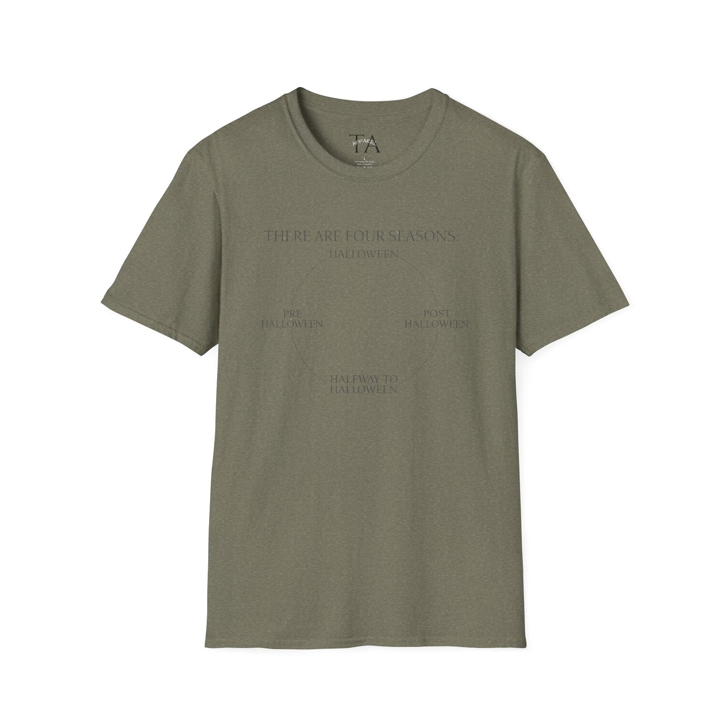 Halloween 4 Seasons Minimalist Unisex Tee