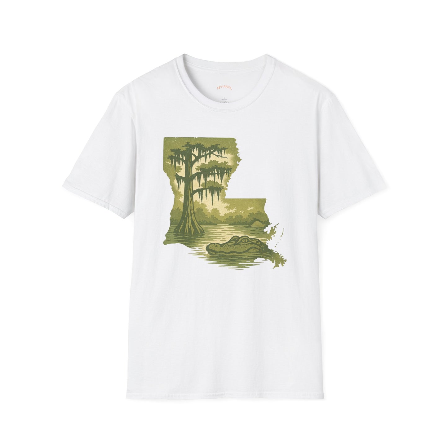 Louisiana Nature T-Shirt, Gift for Nature Lovers, Unisex Tee, Travel Souvenir, Outdoor Enthusiast Apparel, Urban Jungle Style