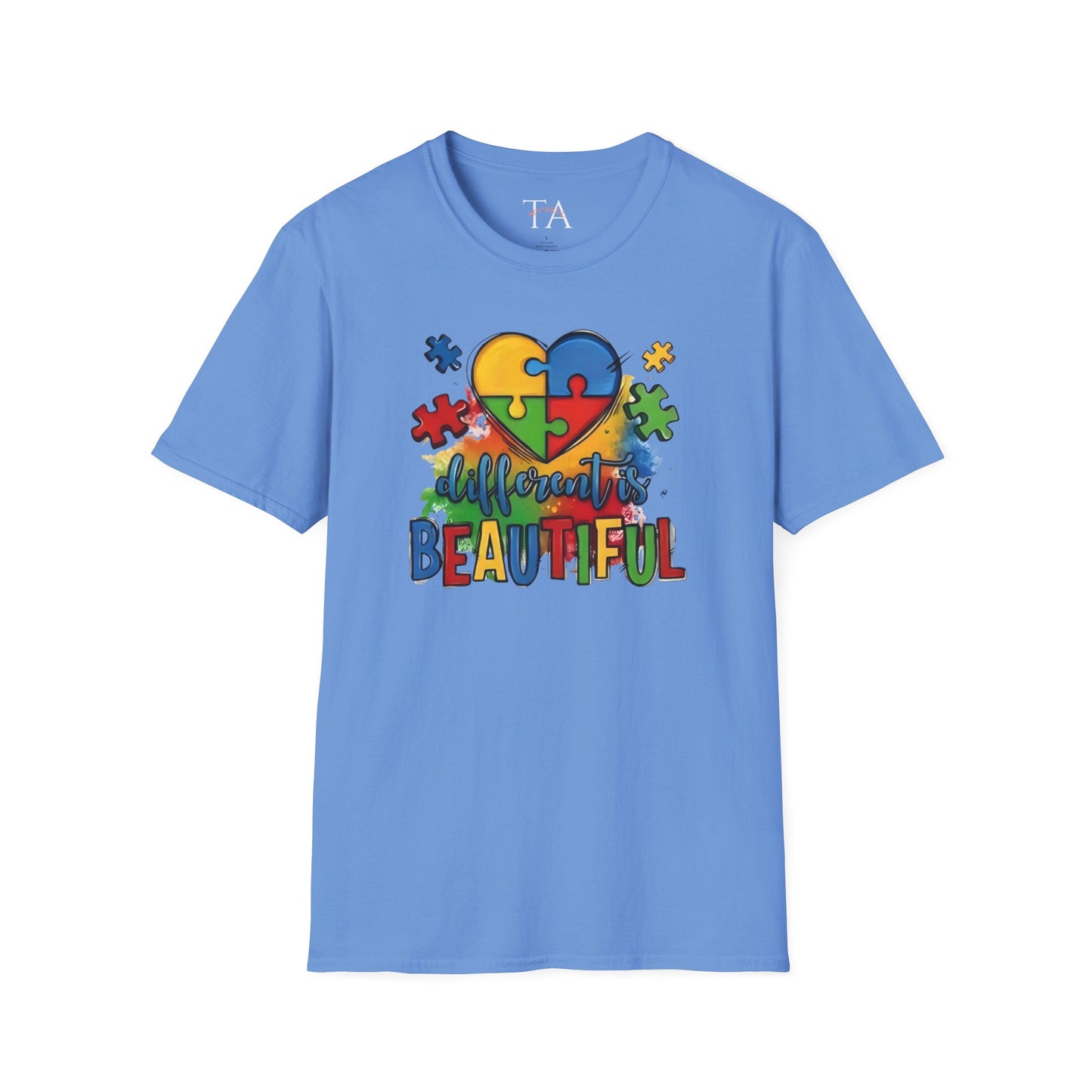 Autism Awareness Different is Beautiful T-Shirt