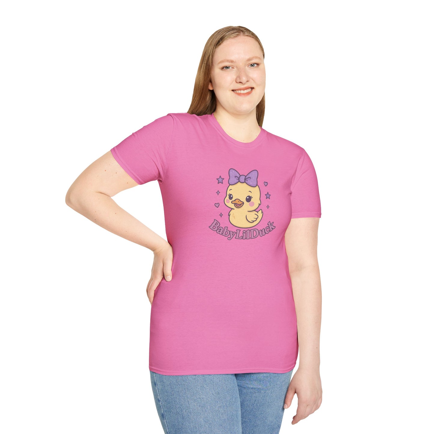 BabyLilDuck Unisex T-Shirt, Cute Animal Tee, Baby Shower Gift, Birthday Outfit