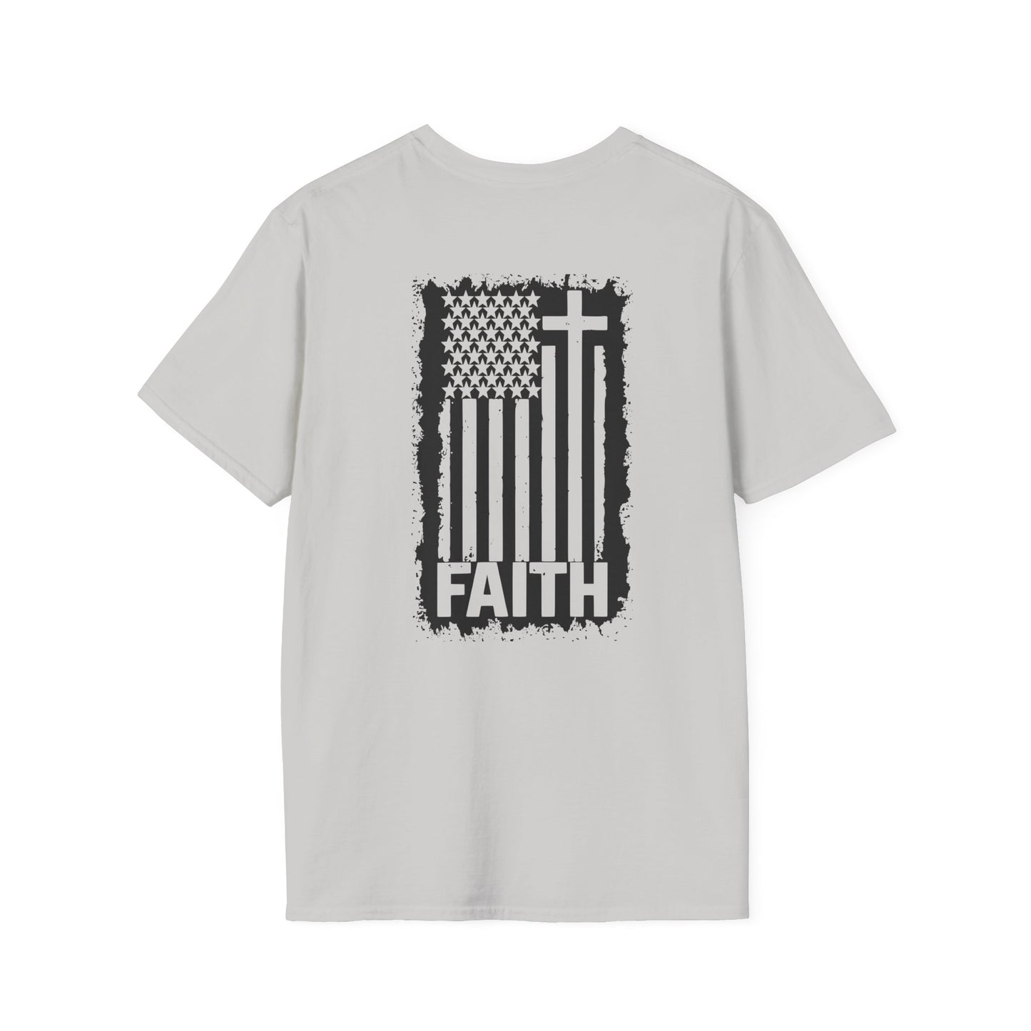 Faith-Inspired American Flag T-Shirt