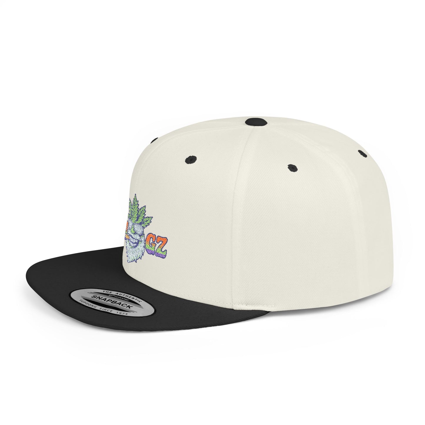 NUGZ Trendy Snapback Flat Bill Cap for Everyday Style, Perfect Gift for Men & Women, Summer Vibes