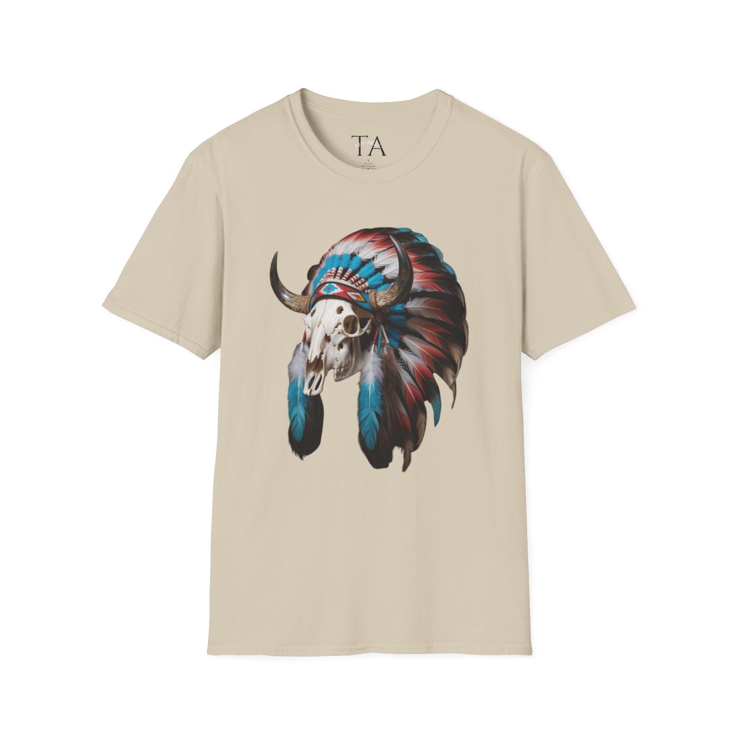 Native American Tribal Skull T-Shirt
