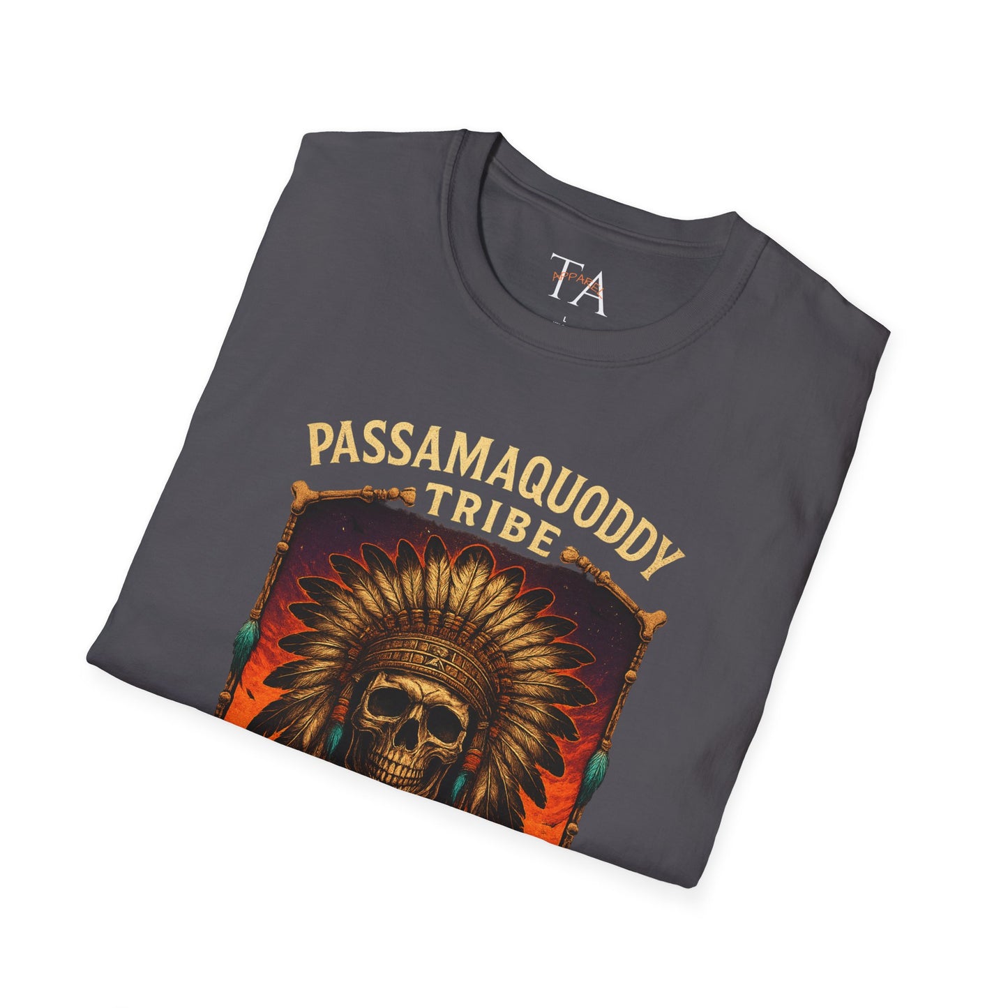 Tribal Graphic T-Shirt - Passamaquoddy Tribe Design4, Gift for Adventurers