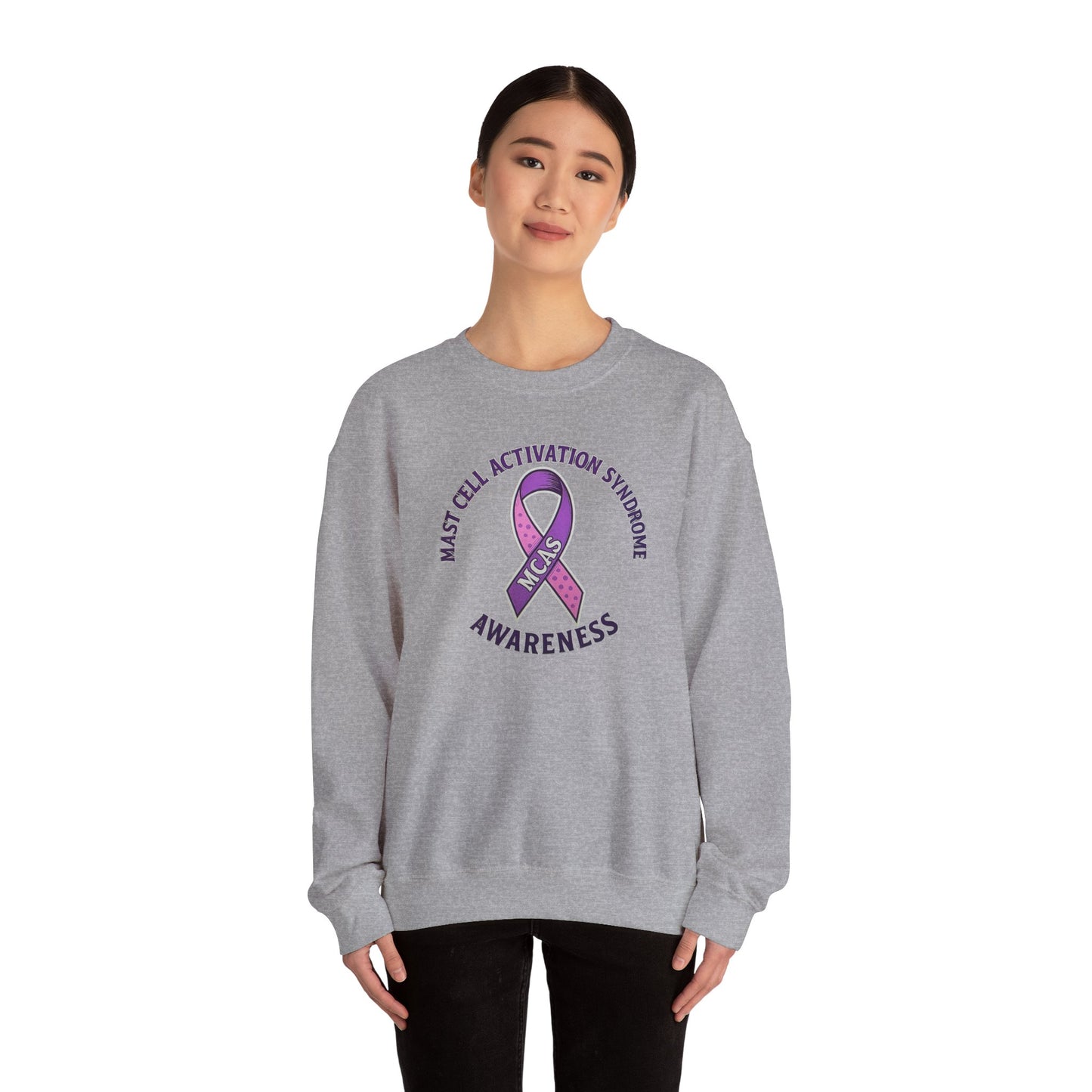 Mast Cell Activation Syndrome Awareness Crewneck Sweatshirt